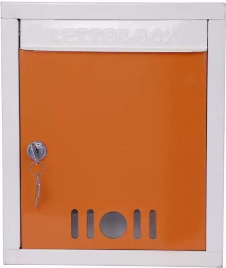 High Grade Letter box Mail box Post box Size 9*11*3 Orange Suggestion Box-image-44