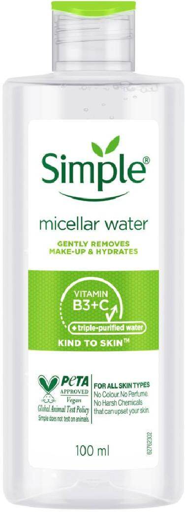 Simple Kind To Skin Micellar Cleansing Water For All