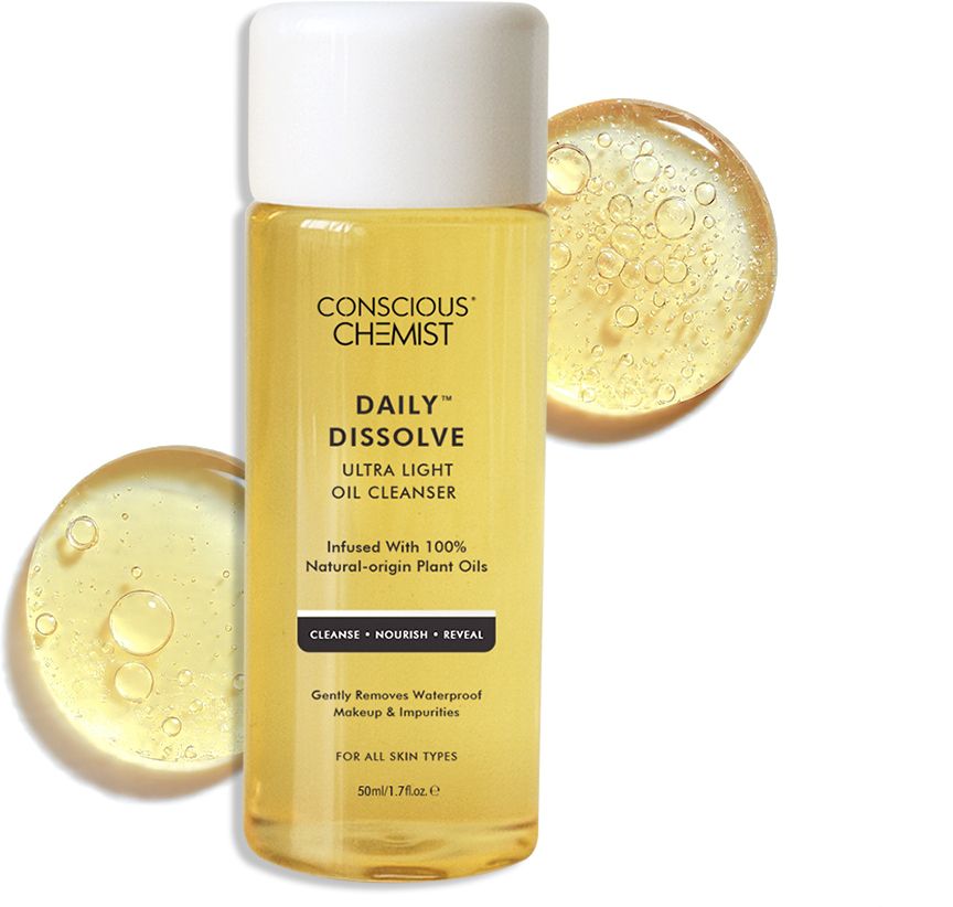 conscious chemist Makeup Remover Oil Cleanser | Gently Removes Makeup, SPF & Impurities Makeup Remover-picture-10