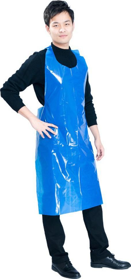 Plastic Aprons (Pack of 25) For Kitchen, Salon, Hospitals, Waterproof, Blue Makeup Apron-image-30