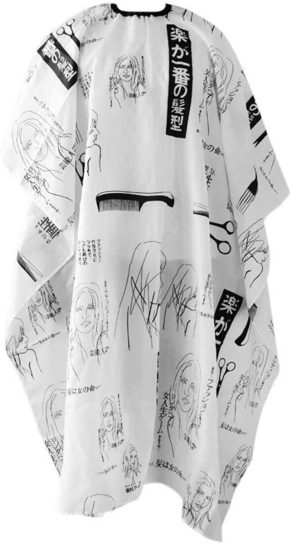Hairdressing Gown Cape Hair Cutting Kits Hair Design Cut Salon Hairstylist Barber Cloth Wrap Protect Makeup Apron-image-39