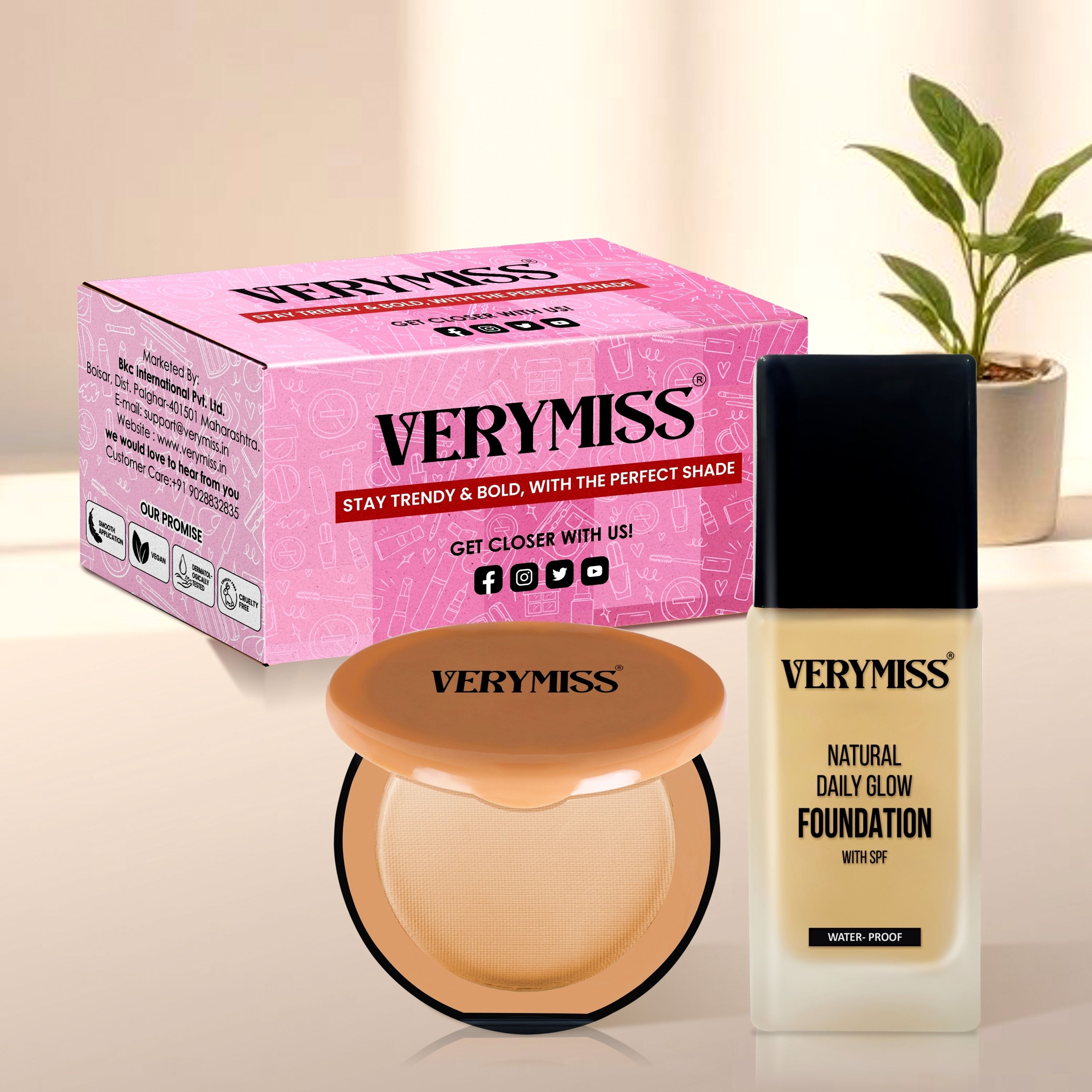 verymiss Foundation + Compact Powder (Fair Tone)-picture-55
