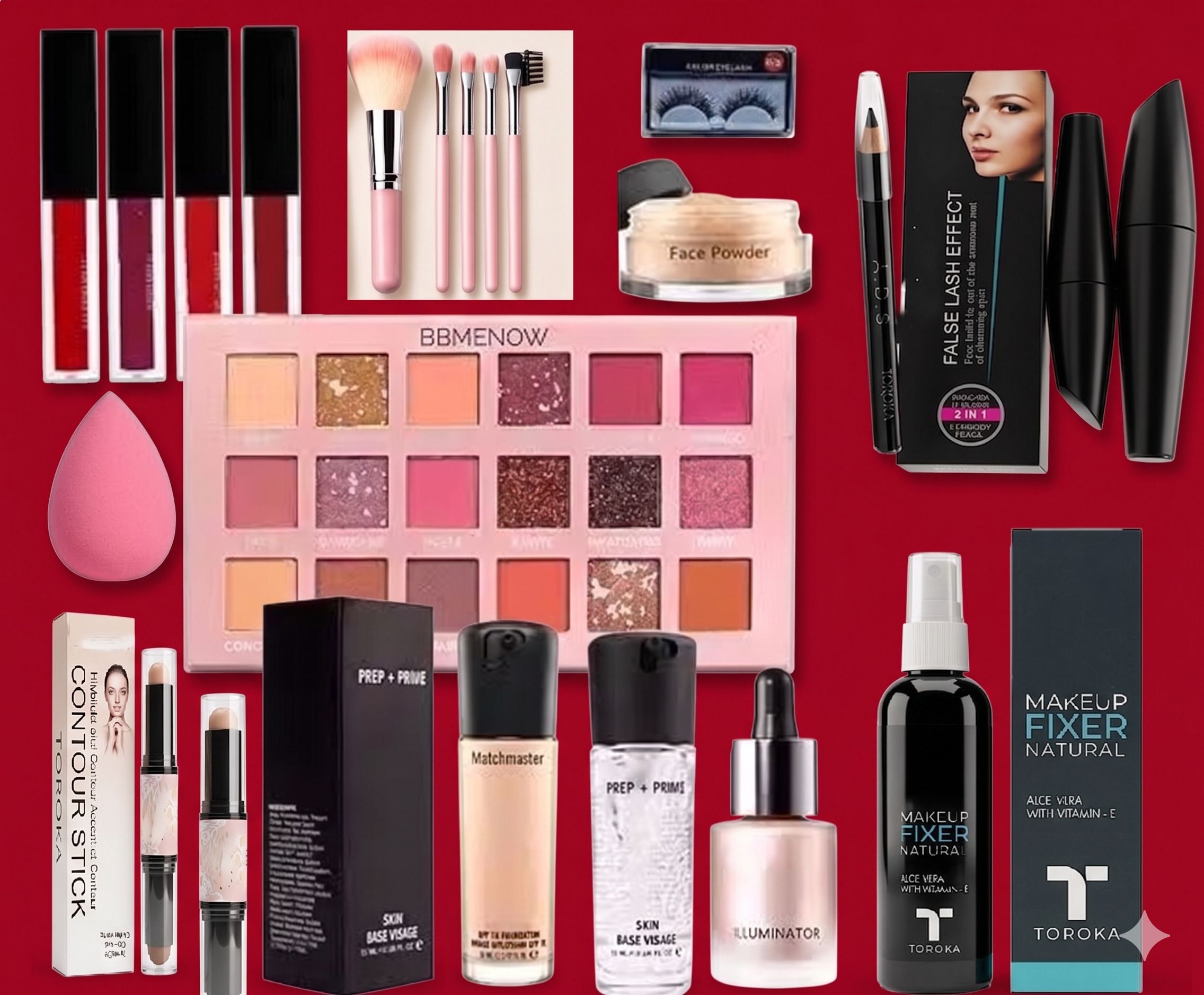 huge leaf BEAUTY MAKEUP KIT03-picture-20