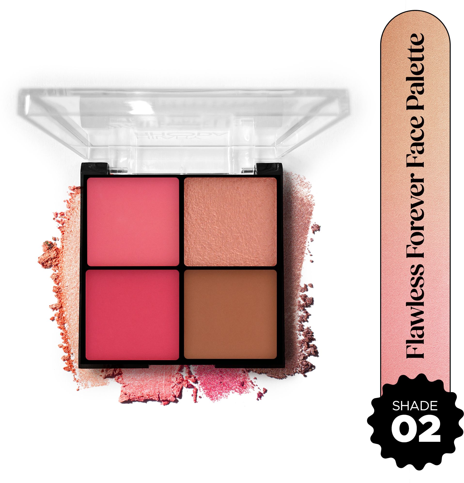 hilary rhoda Flawless Forever Face Palette | All-in-one Makeup Kit |Highly Pigmented | Medium-picture-15