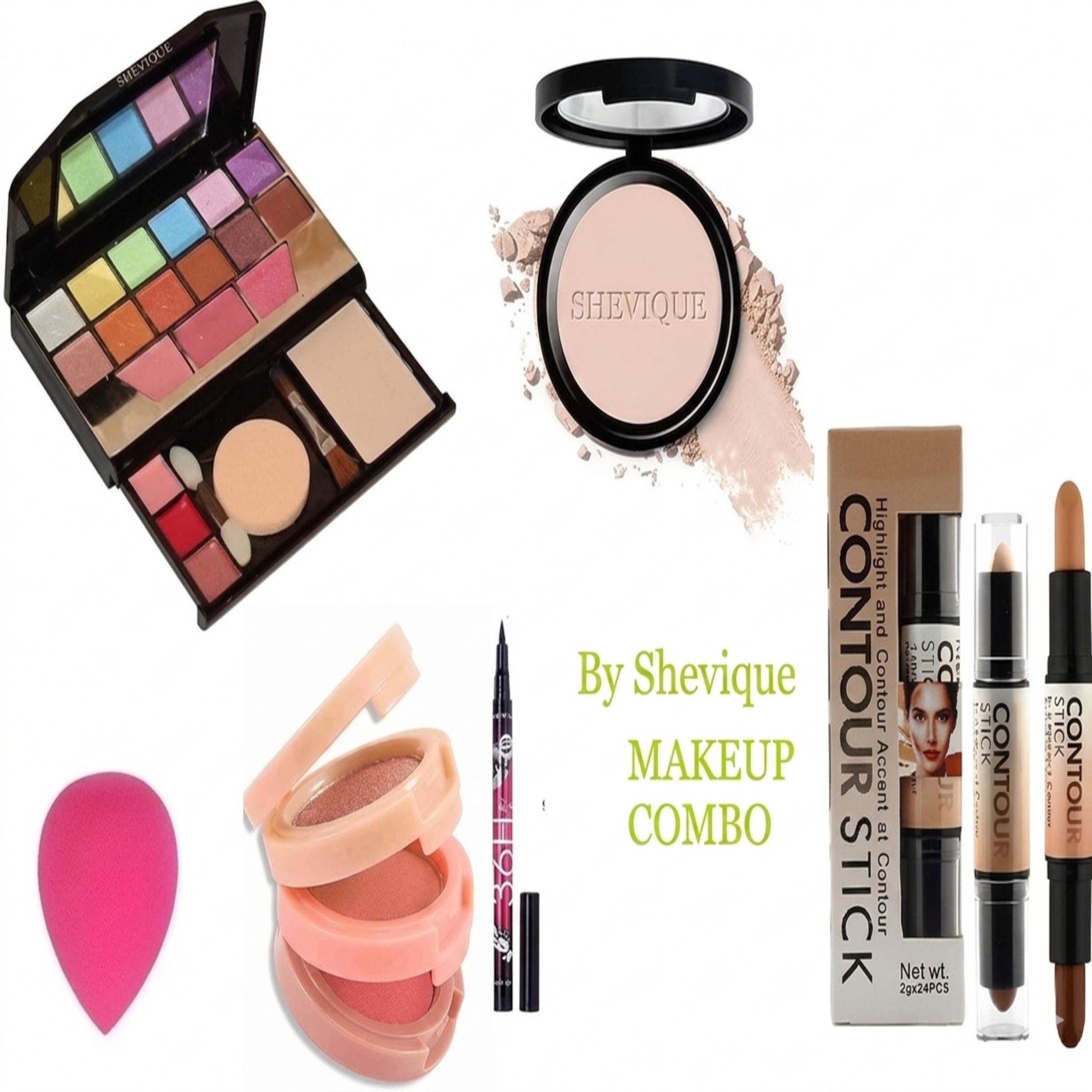 shevique Everyday makeup kit ( Pack of 6)-picture-30