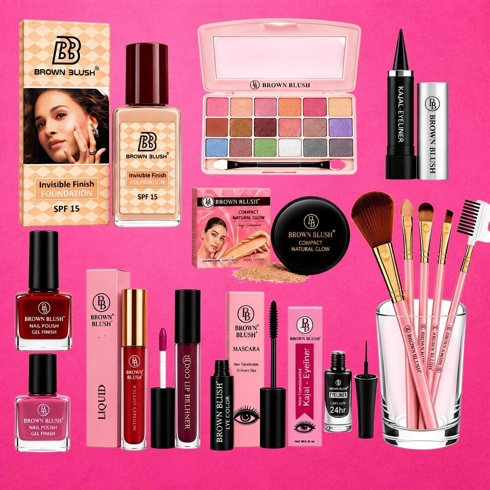 brown blush Ultimate Cosmetic Essentials Bundle-picture-42