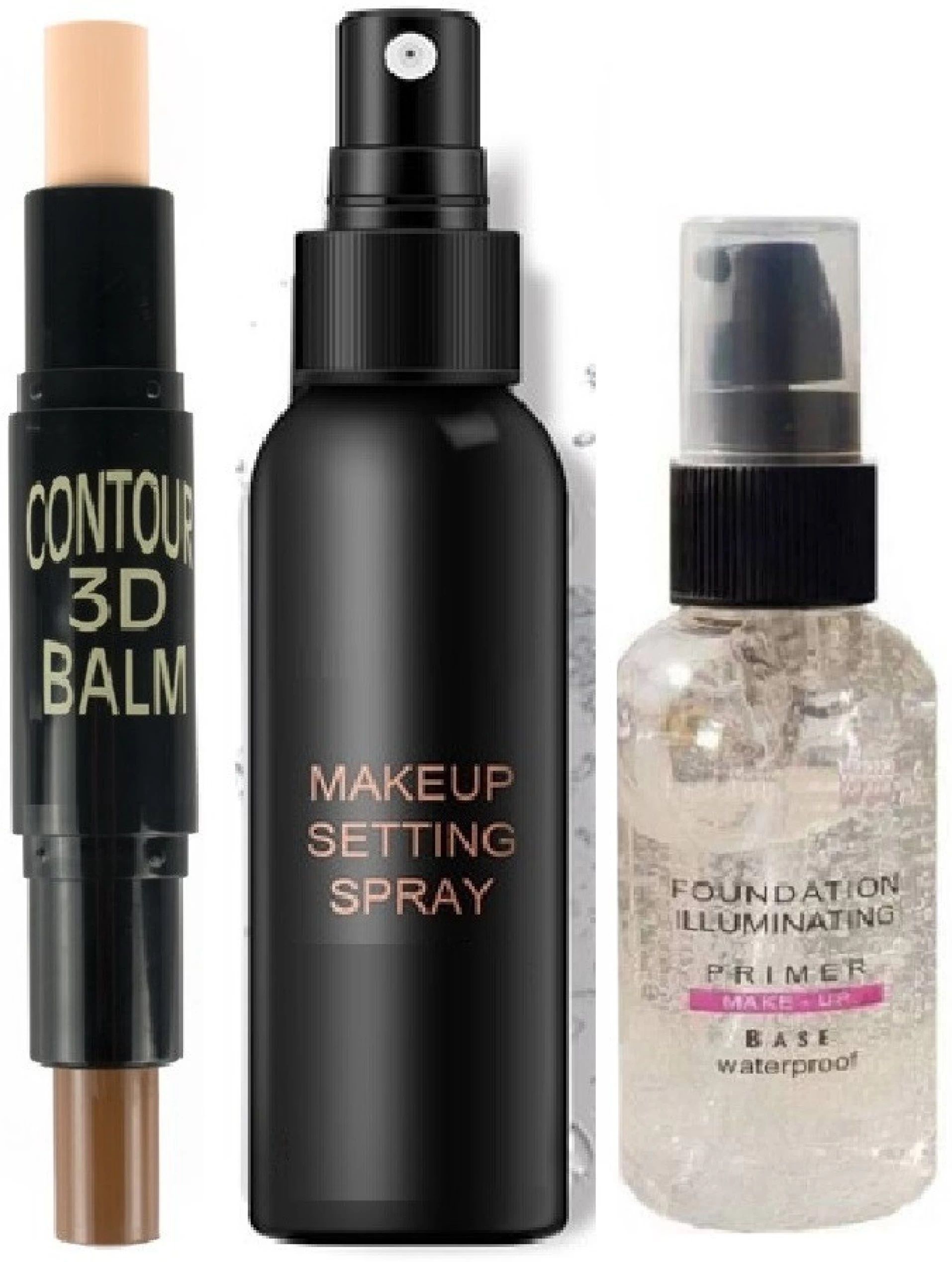 yelgo Highlighter and Contour Stick Face Base Makeup Primer Matte makeup Fixer Spray-picture-5