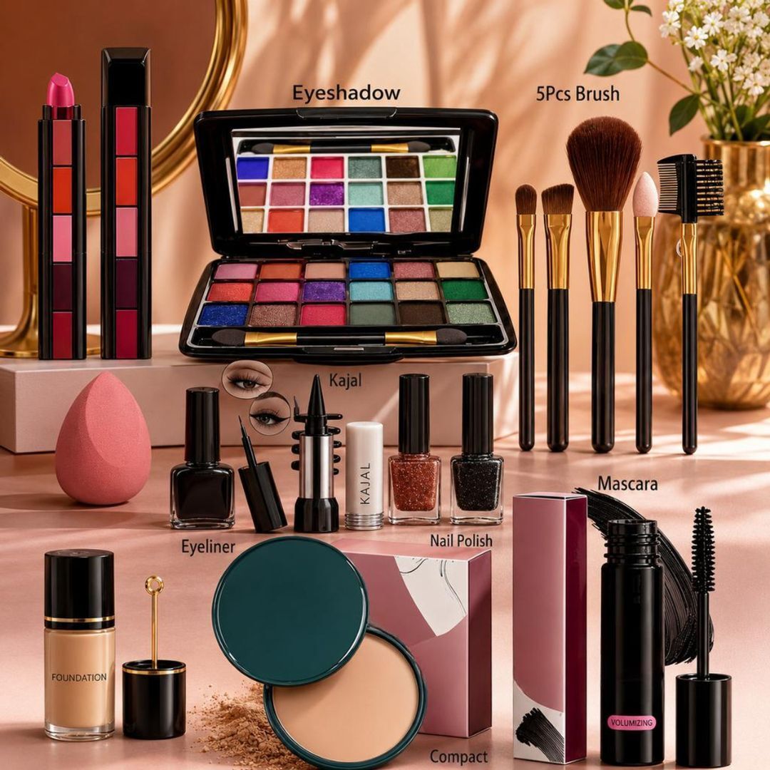 fusion fly Professional 10 in 1 Makeup Kit for Women-picture-27