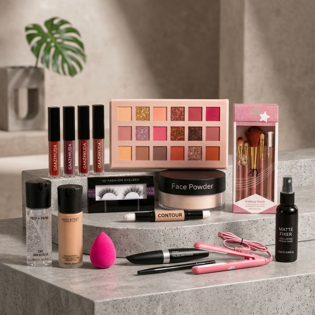 coslane Premium Makeup Kit for Women with Beauty Essentials-picture-38