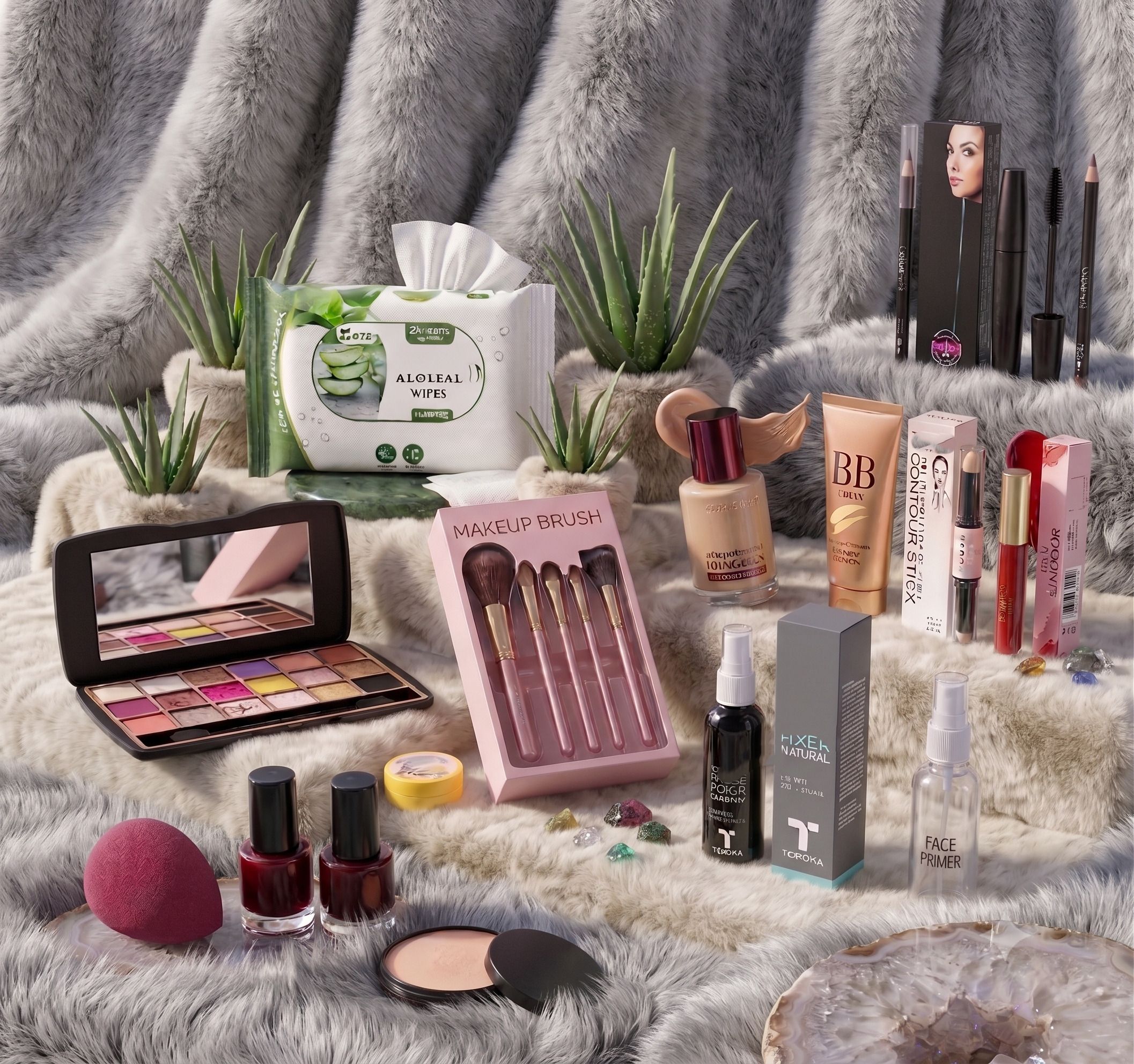 huge leaf TRENDY MAKEUP KIT40-picture-12