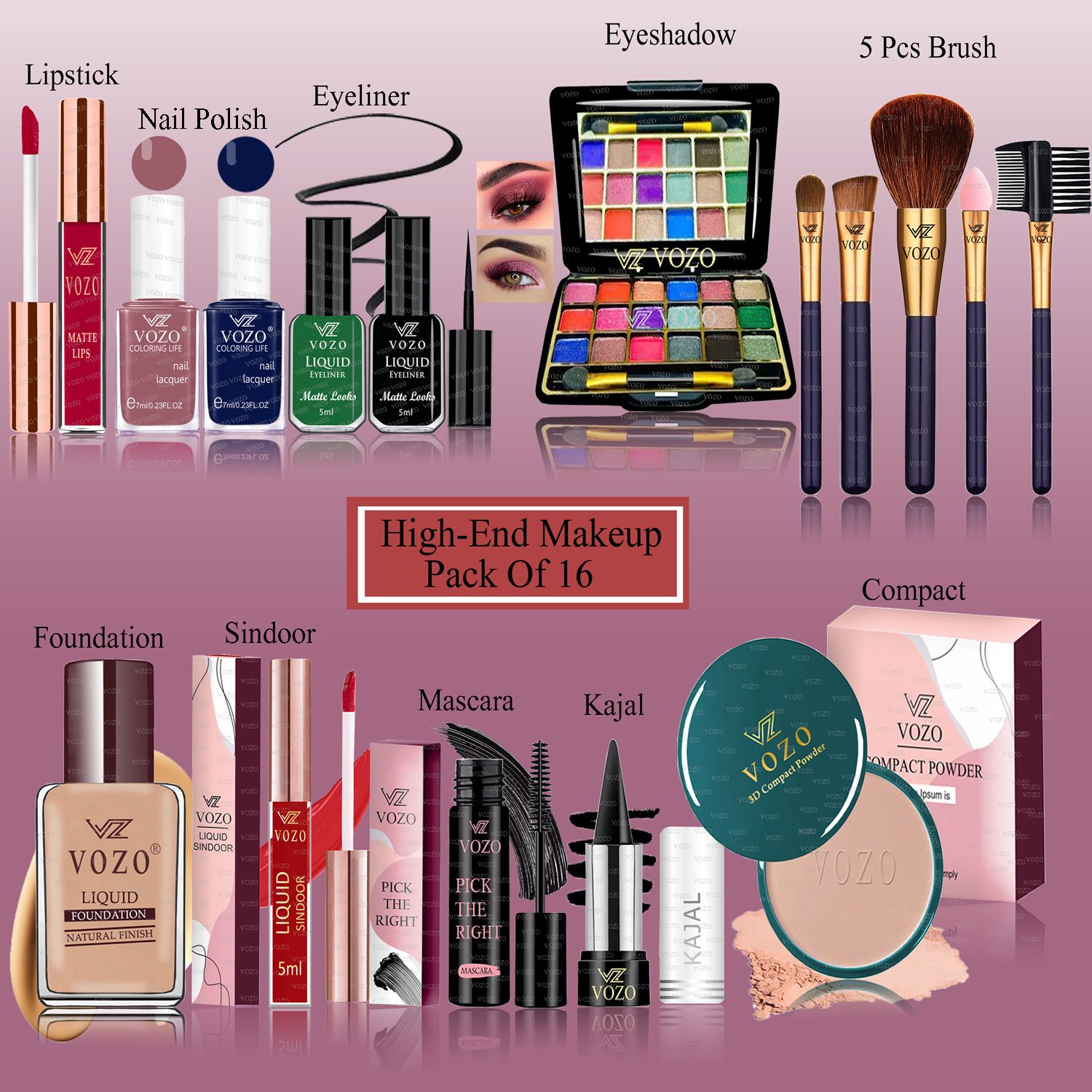 Makeup Kit Combo for Women Dream Collection with Rare Pigments Daily Wear ST-500-image-46