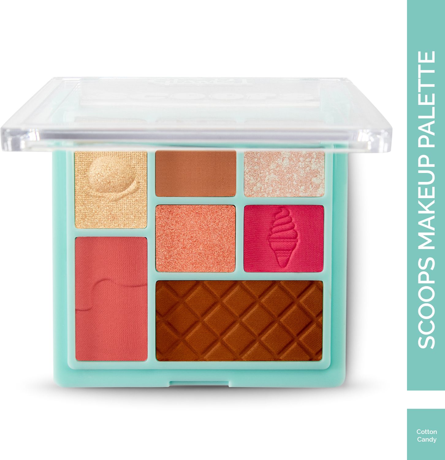 Scoop Makeup Palette Eyeshadow+Contour+Highlighter+Blusher Matte & Shimmer Kit-image-27
