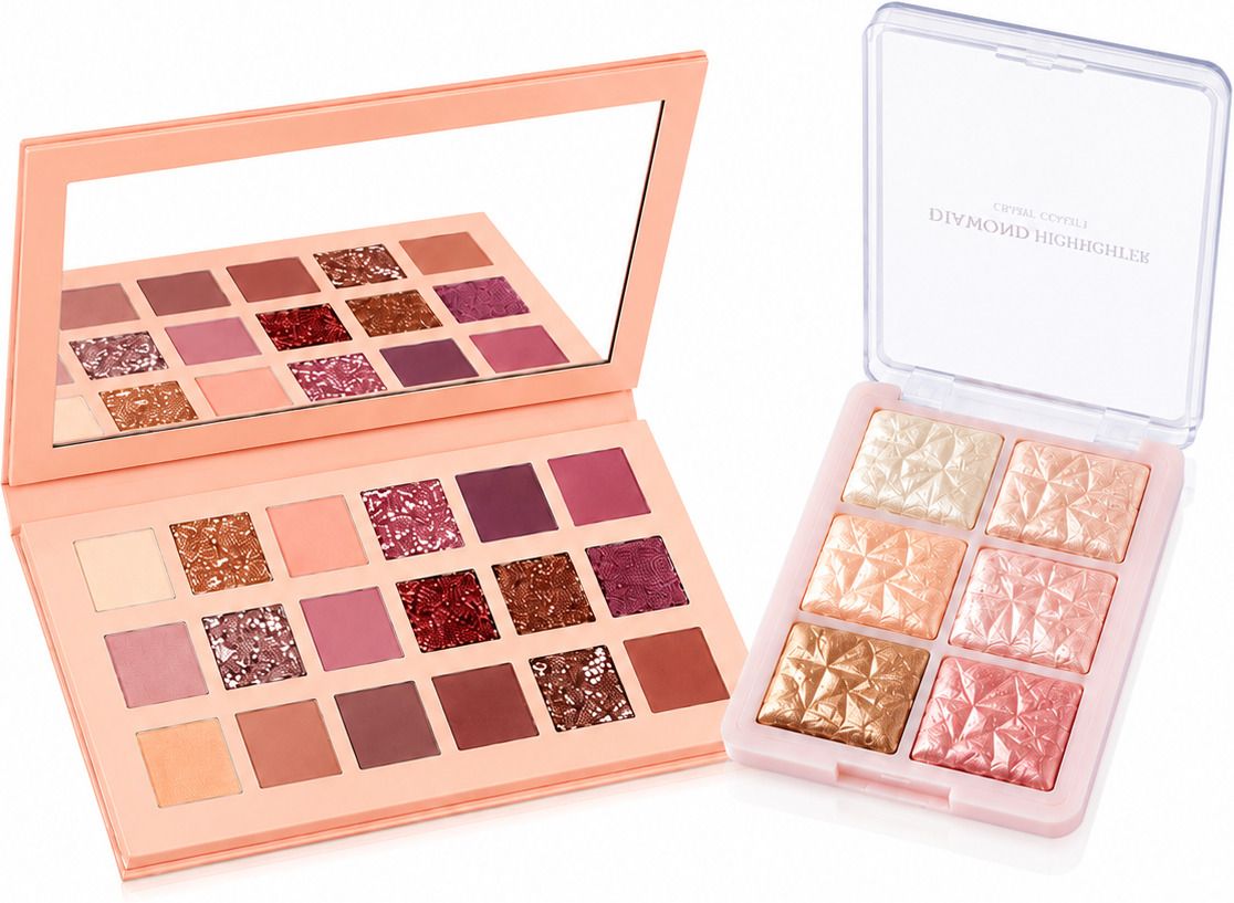 arcade 18 Color Eyeshadow & 6 Color Highlighter Makeup Palette Combo-picture-36