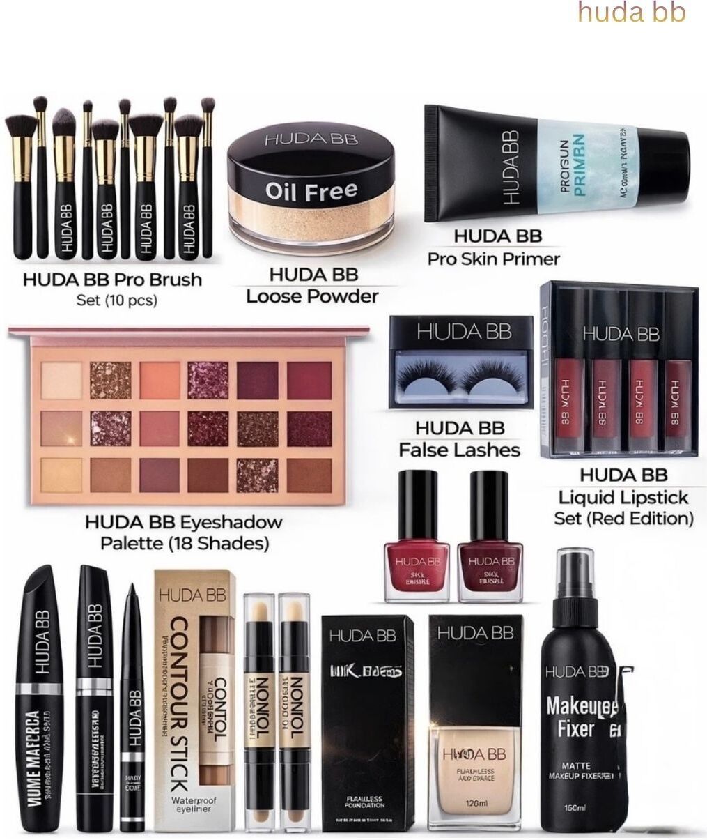 huda.bb Makeup Kit Sets One-stop Beauty Package for Beginners and Professionals Kit41-picture-32