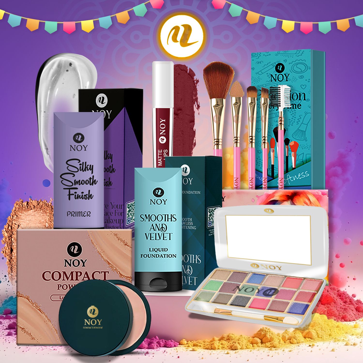 noy Womens Day Beauty Makeup Kit Gift Set For Women Full Coveragefor All Skin Types-picture-10