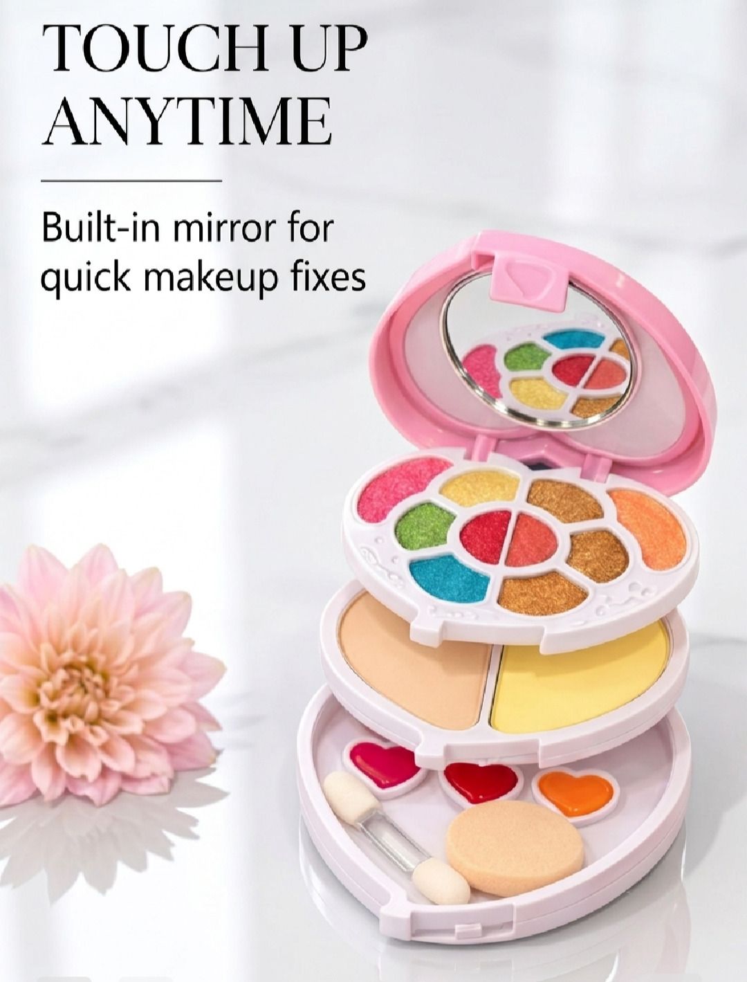 jipx Multi Color Makeup Kit with Mirror-picture-30