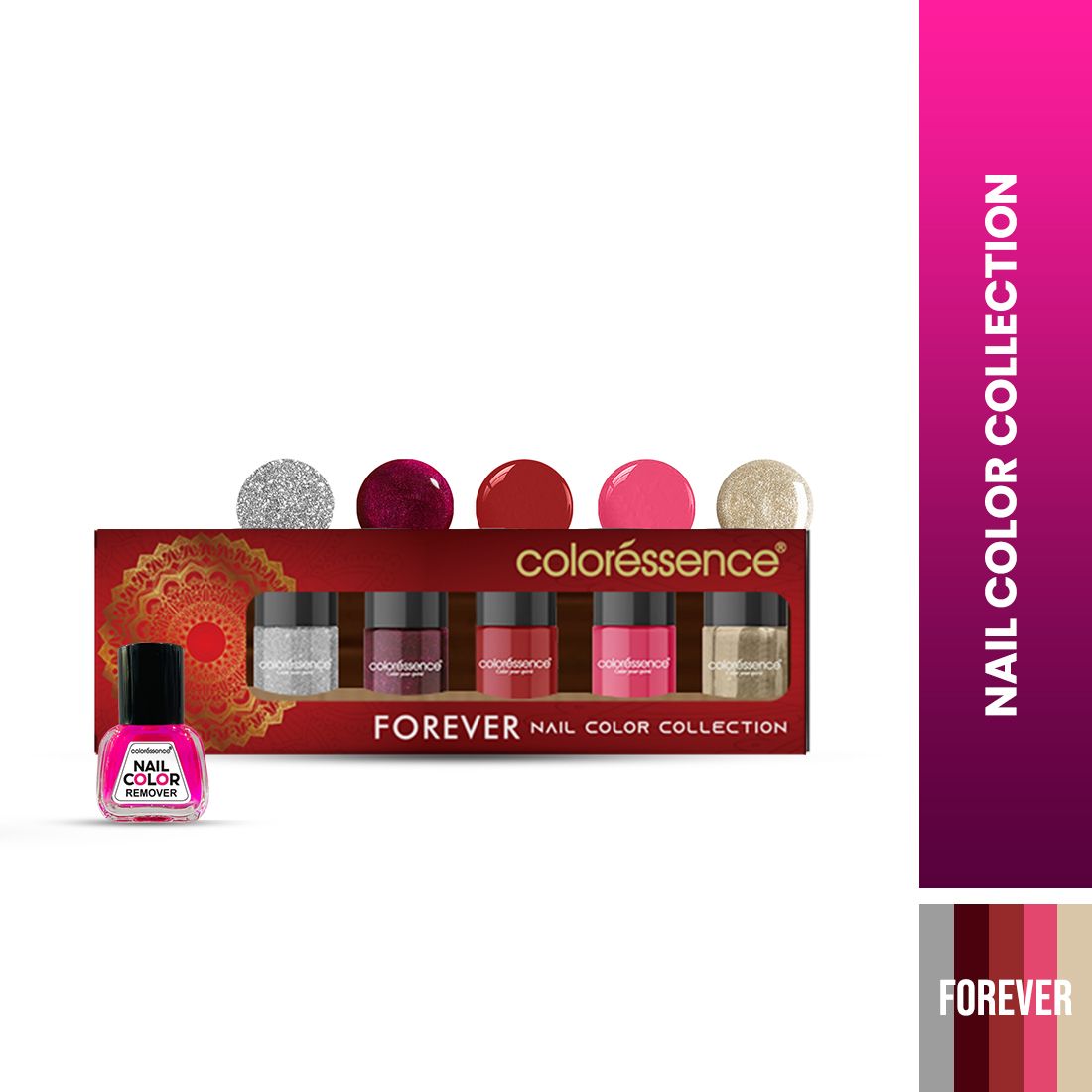 coloressence Forever Nail Paint Kit with Bridal & Festive Shades-picture-49