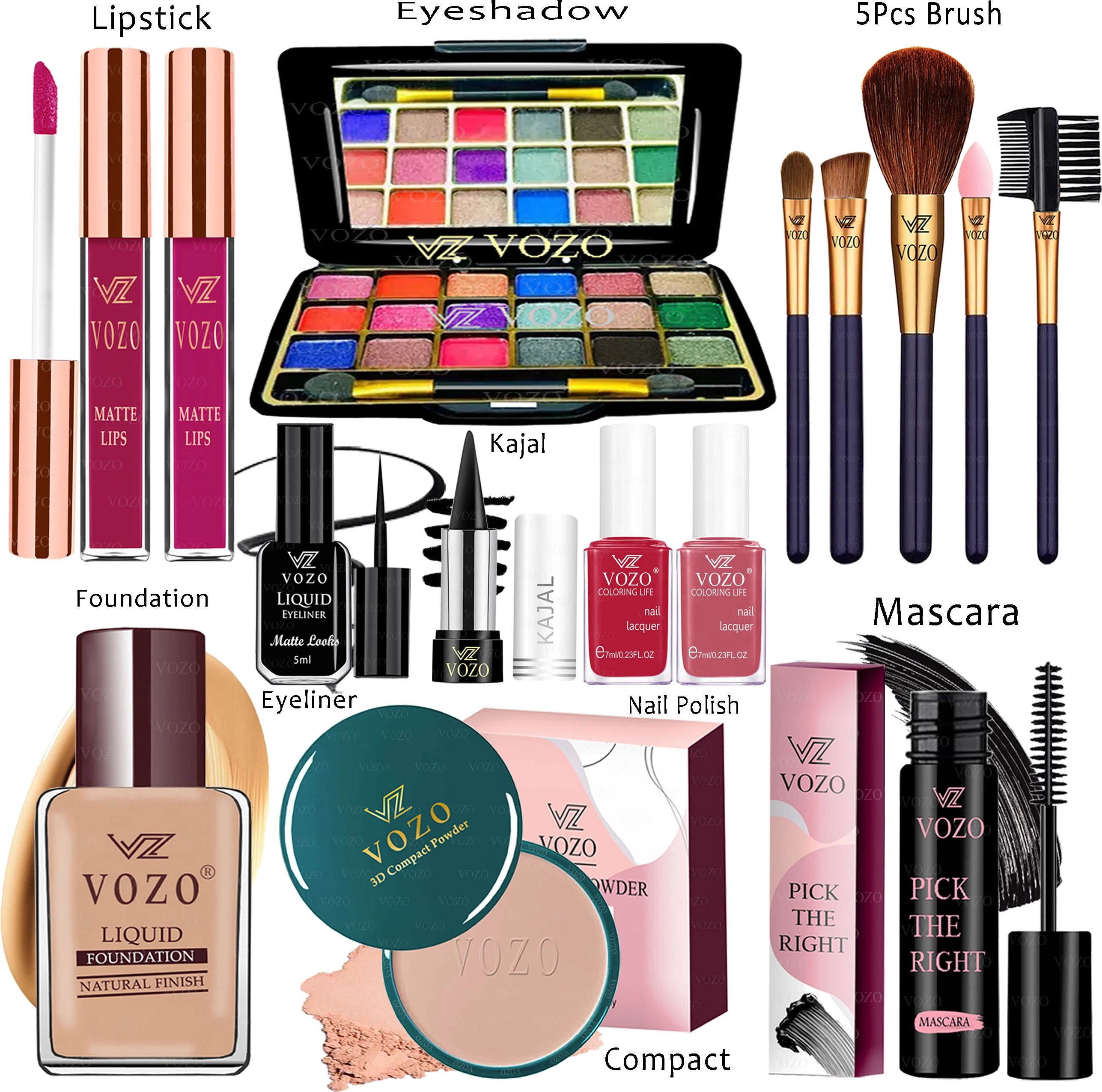 Makeup Kit Sets One-stop Beauty Package for Beginners and Professionals Set-186-image-38