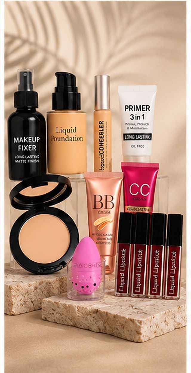 maldac 9 in 1 F Makeup Combo Kit for Women-picture-37