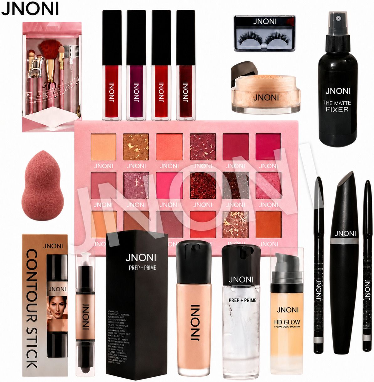 jnoni Professional Makeup Kit Combo-picture-35
