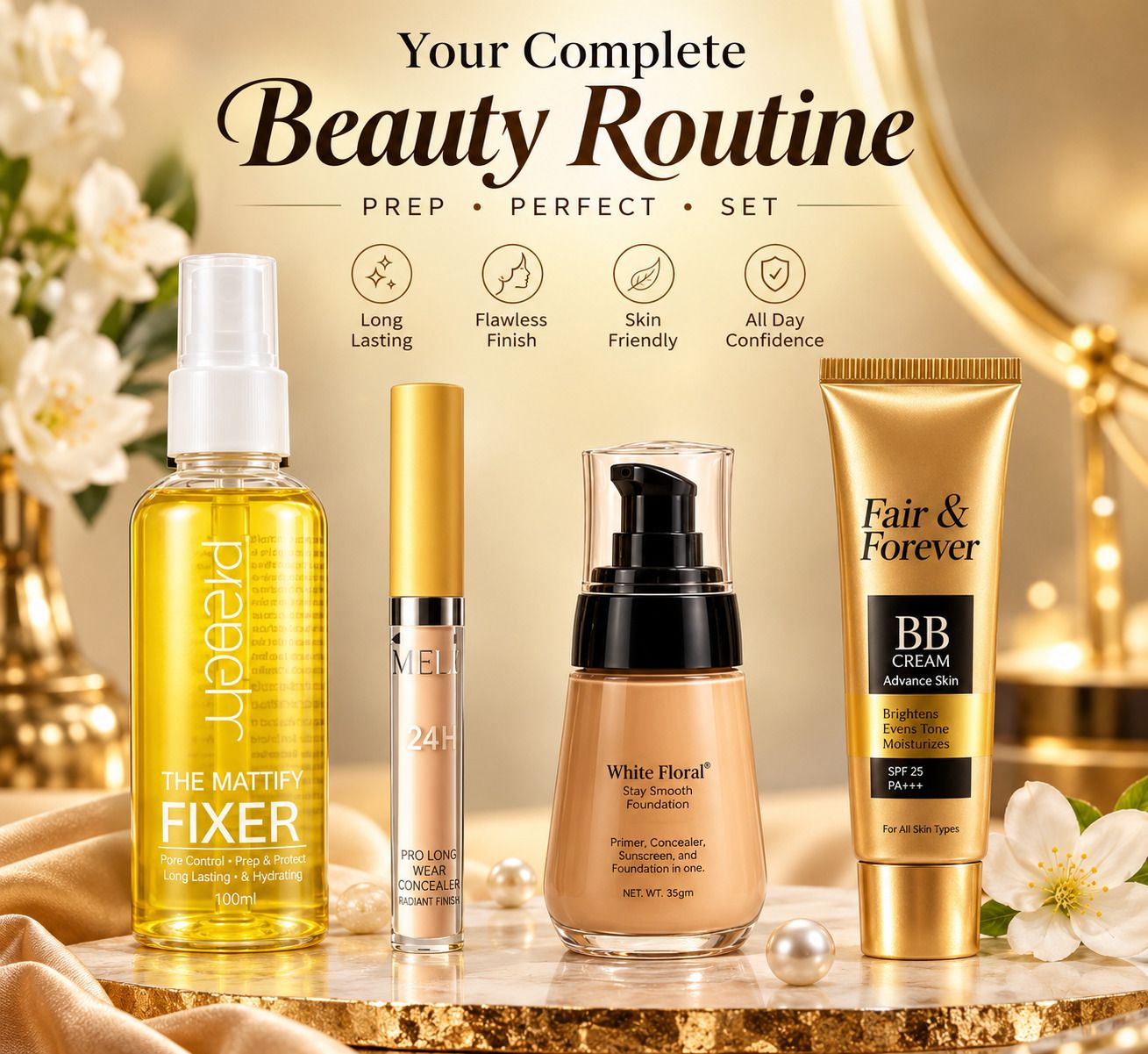 fab filter Combo Kit – Fixer, Concealer, Foundation & BB Cream-picture-15