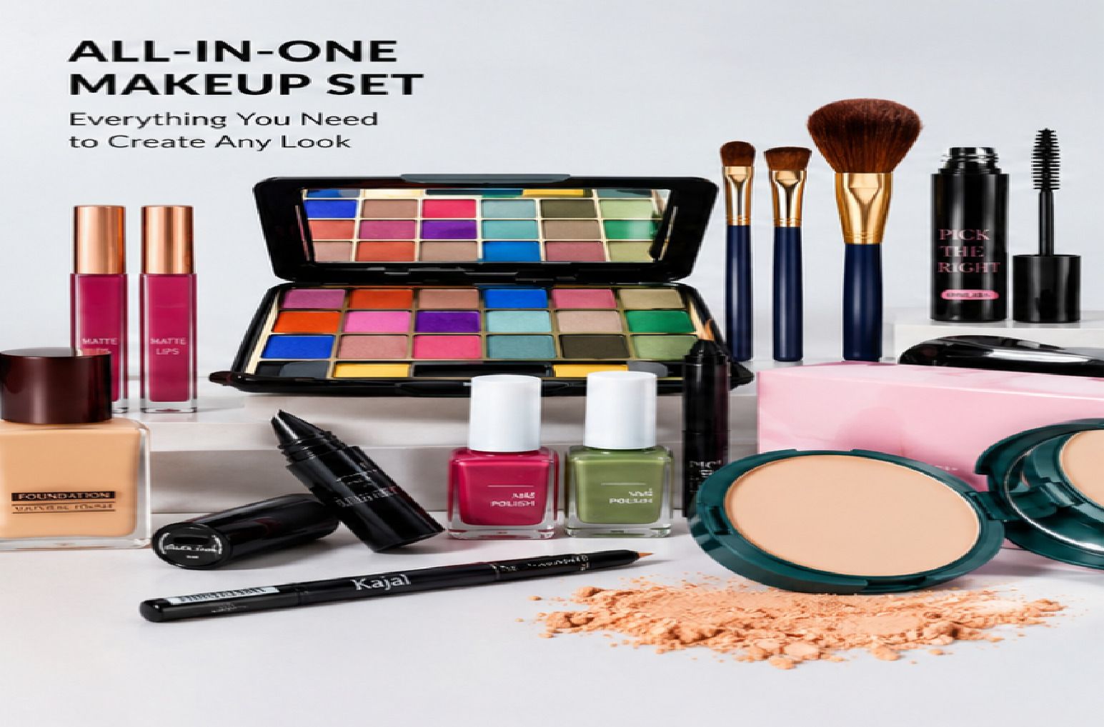 vigze Makeup Kit Combo Set-picture-30