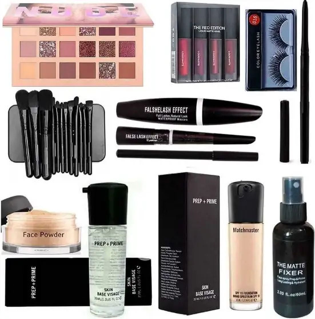 huda.bb Professional Lasting Combo Bridal Beauty Parlour Makeup Set For Women & Girls-picture-12