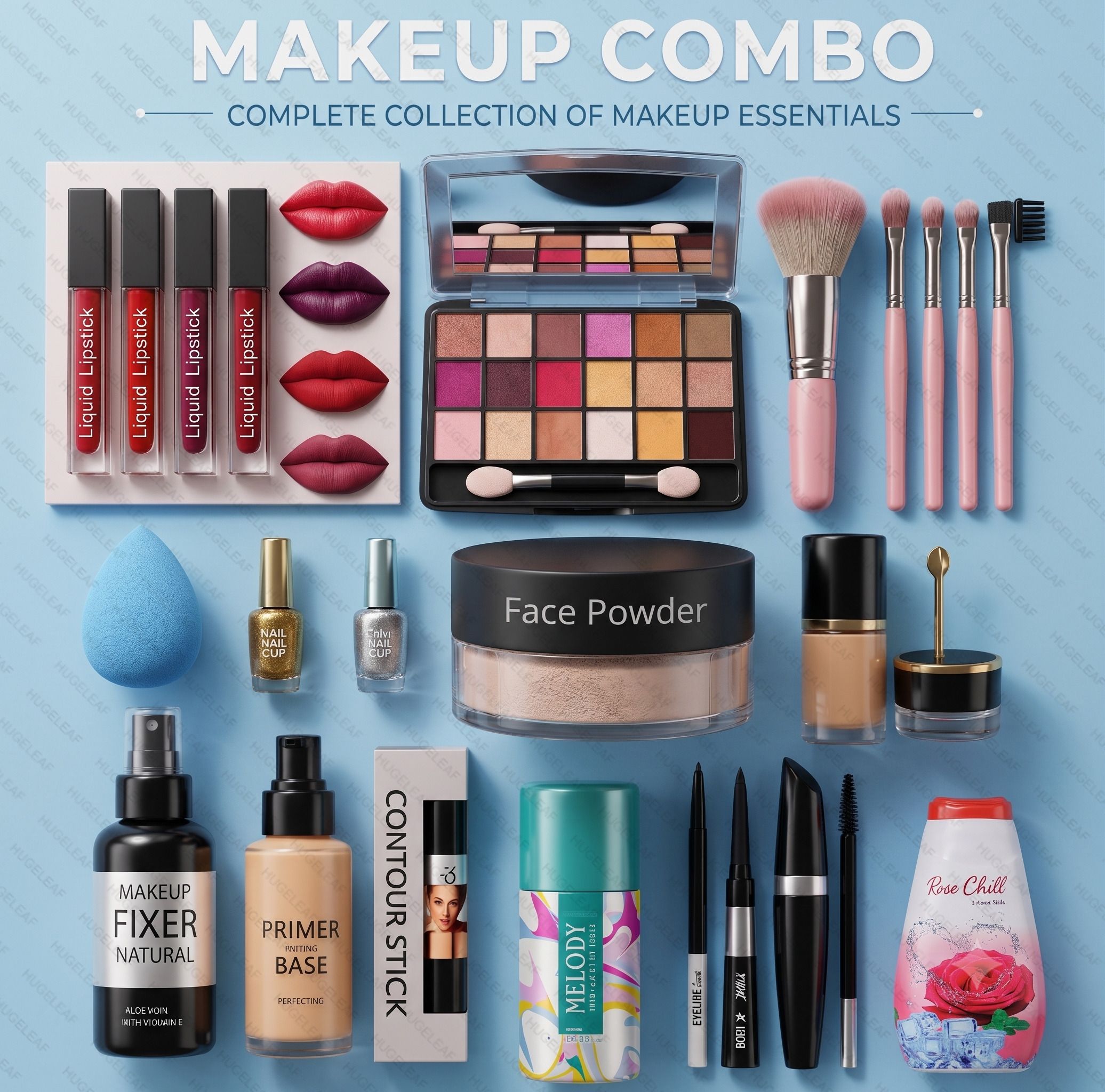 huge leaf NEEW ROSE MAKEUP COLLECTION-picture-5