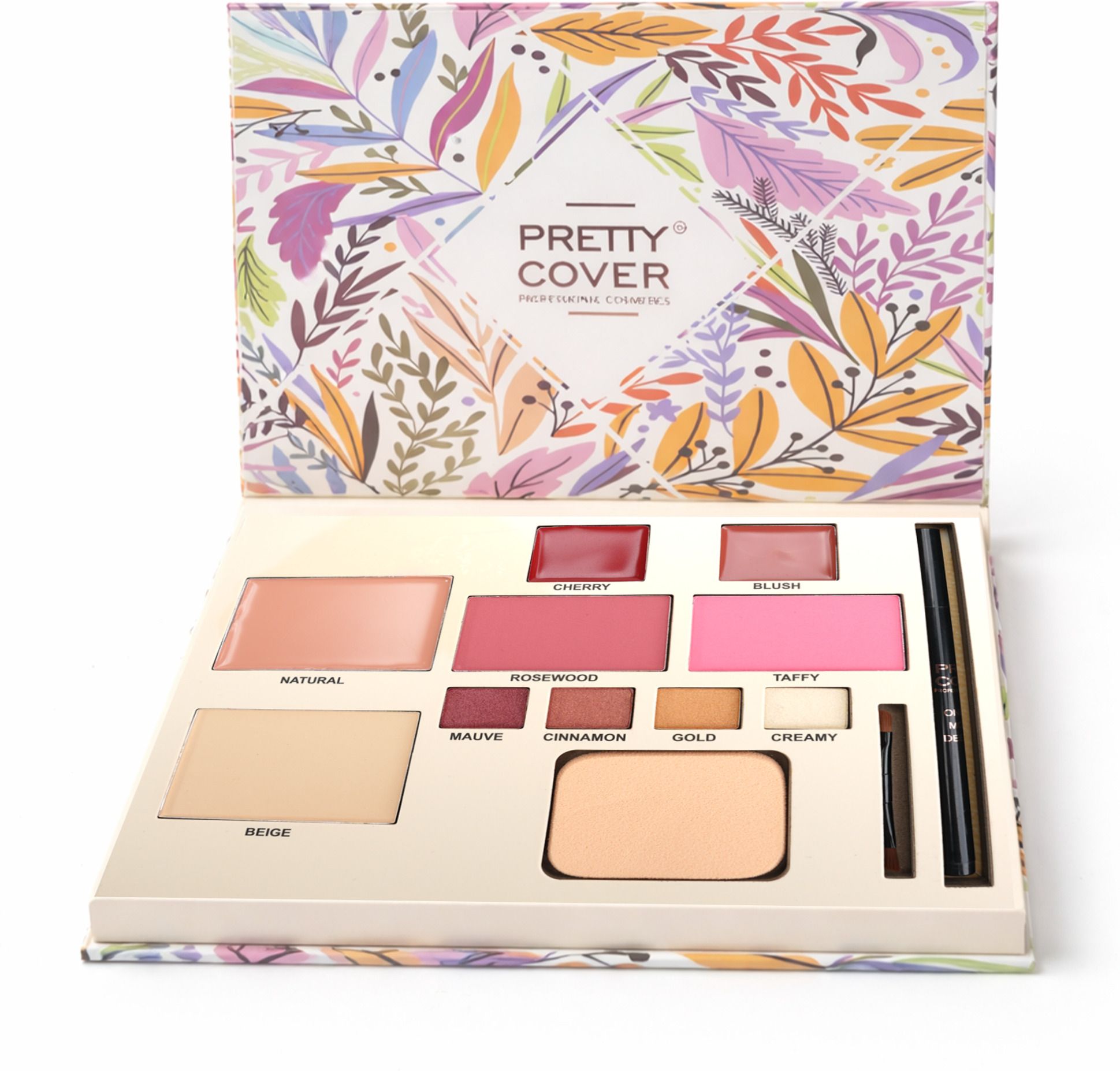 Office Kit - 6-in-1 Makeup Set perfect for Office Wear with Everything-image-1