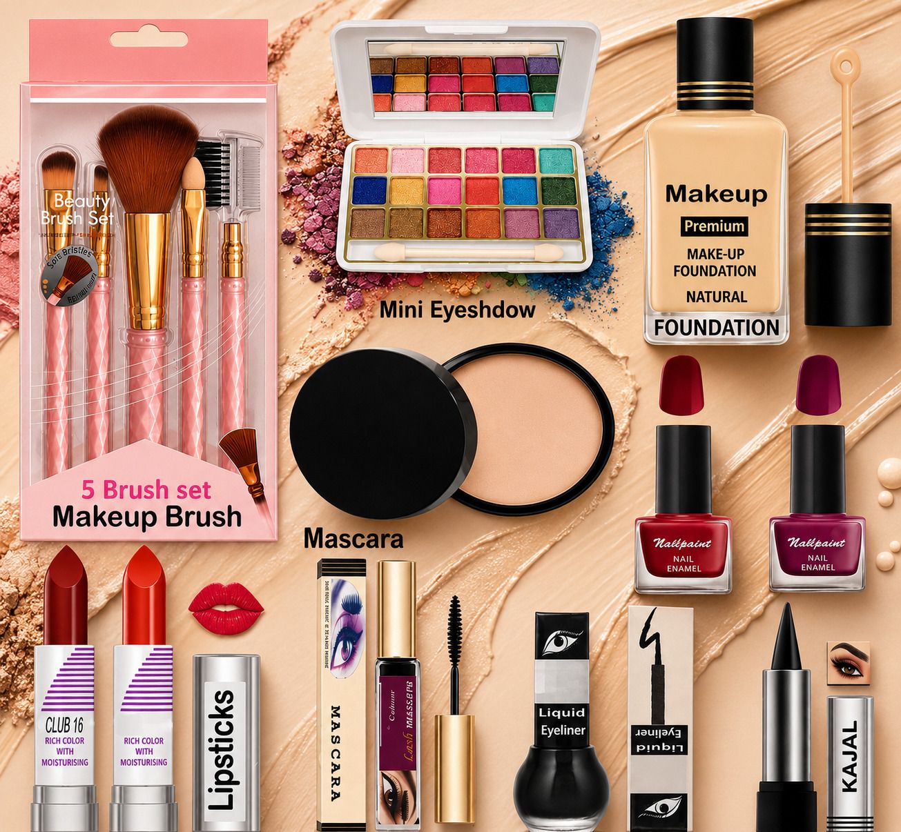 coslane Professional Makeup Gift Set for Girls & Women-picture-37