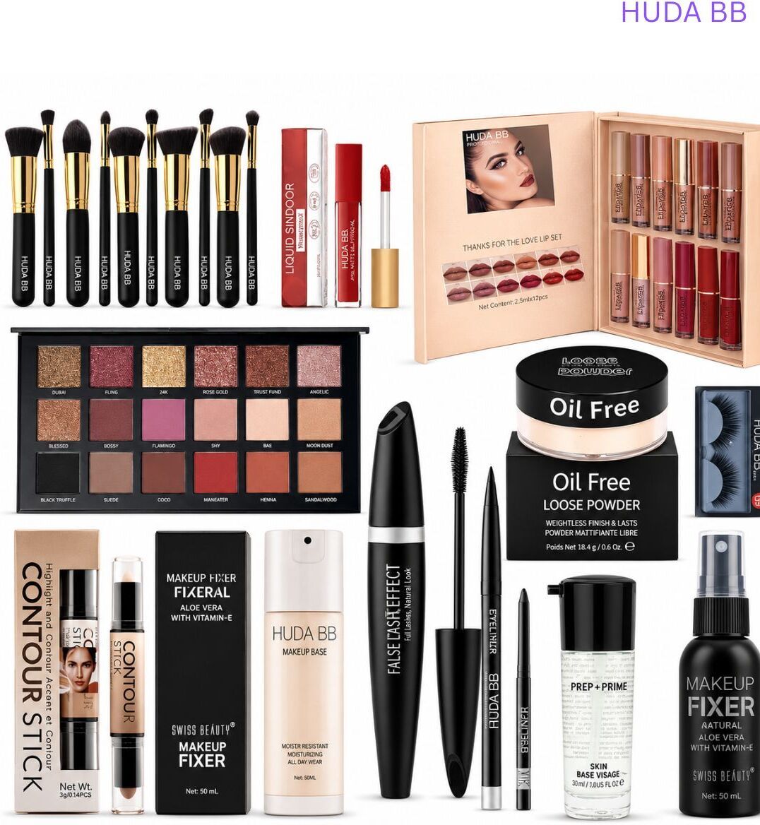 huda.bb Makeup Kit Combo Set With All Products For Girls & Women 14-picture-33