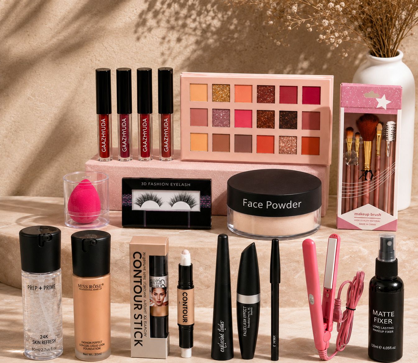 coslane Professional Beauty Kit for Women with Beauty Essentials-picture-39