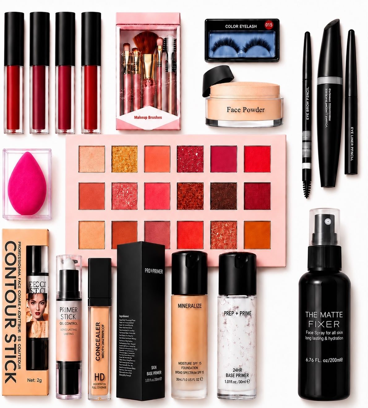 Professional makeup kit luxe edition ( pack of 12)-image-49
