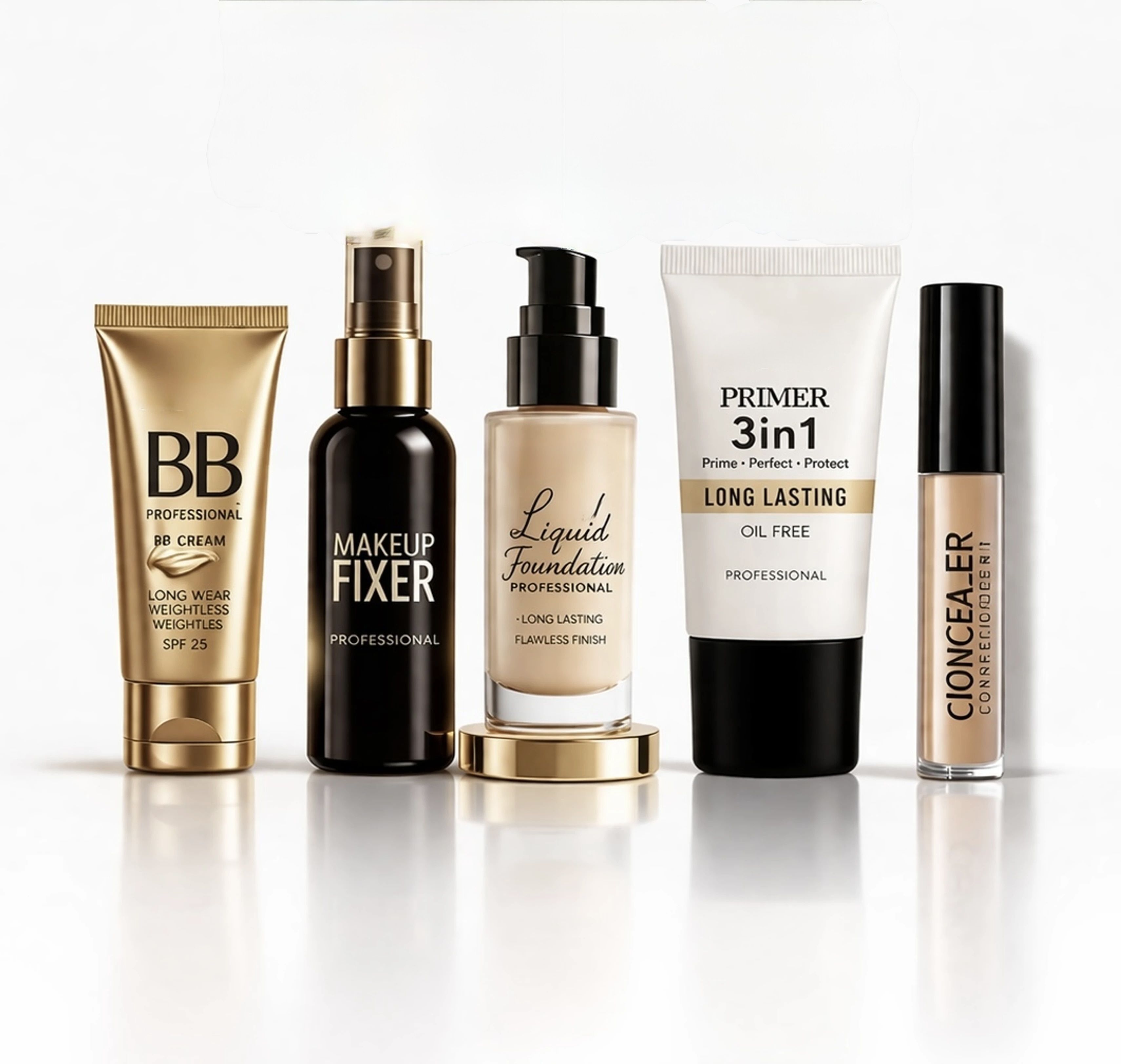 Makeup Comb BB Cream Fixer Foundation 3in1 Primer concealer-image-40