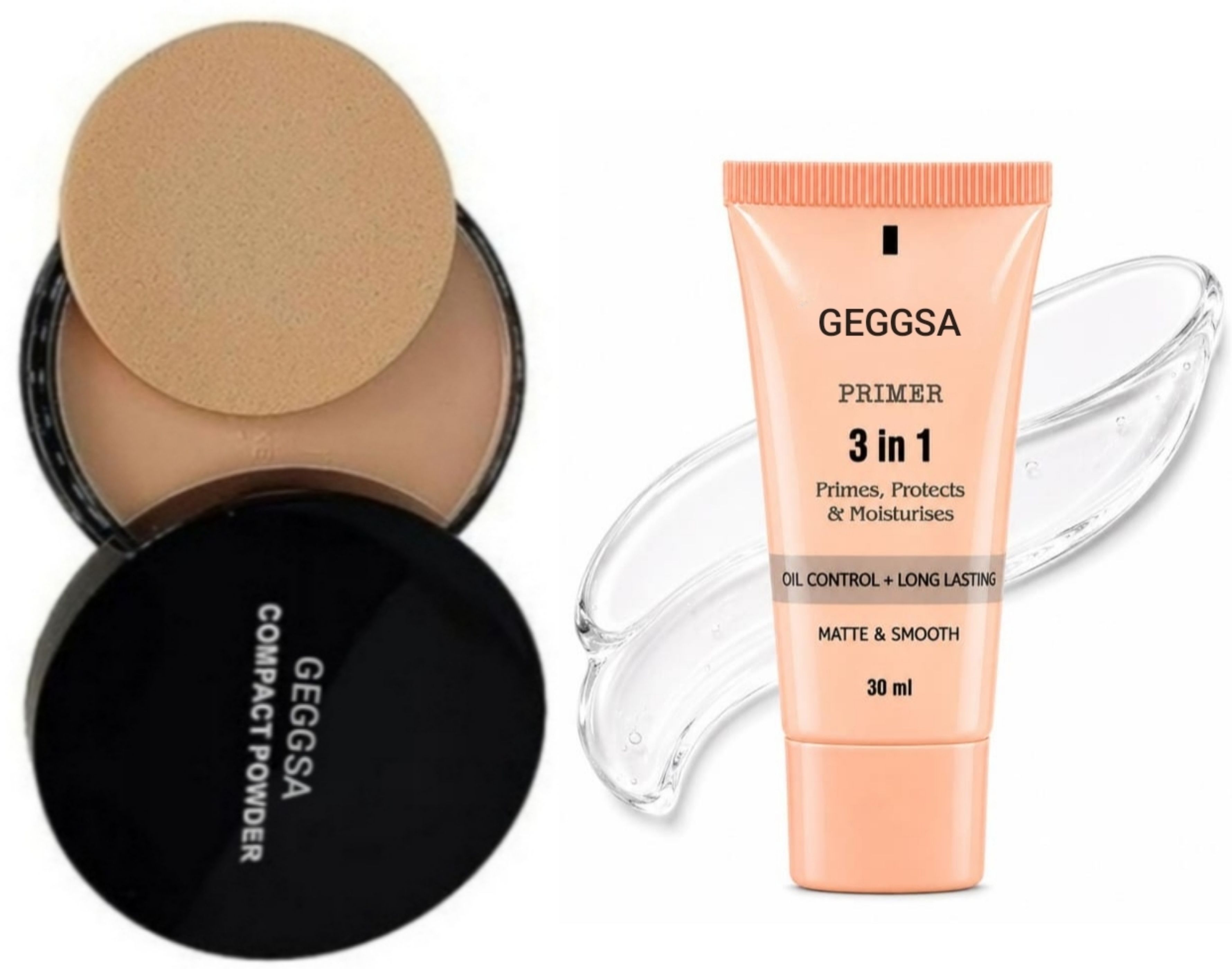 geggsa Primer 3in1 Primes, Protects & Moisturises with Compact Powder Oil Control-picture-14