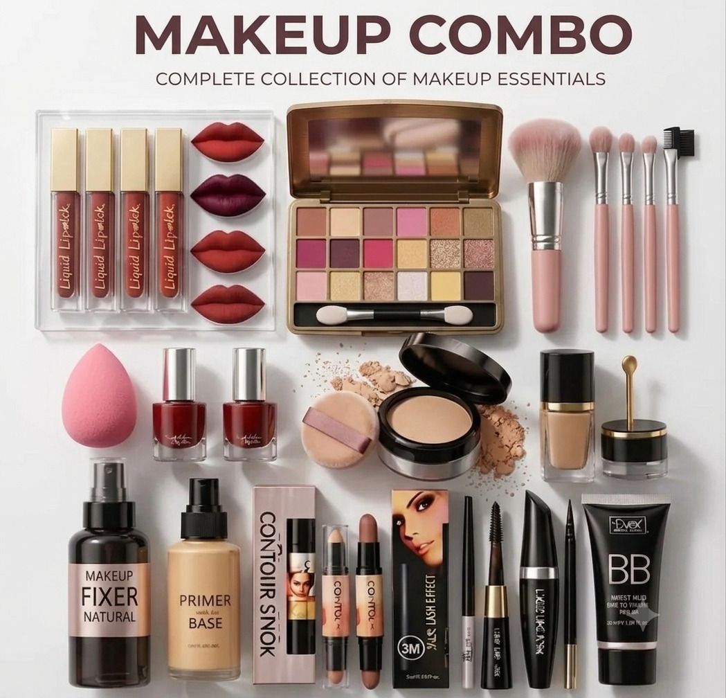 shevique Complete Makeup Kit for Beginners and professionals-picture-23