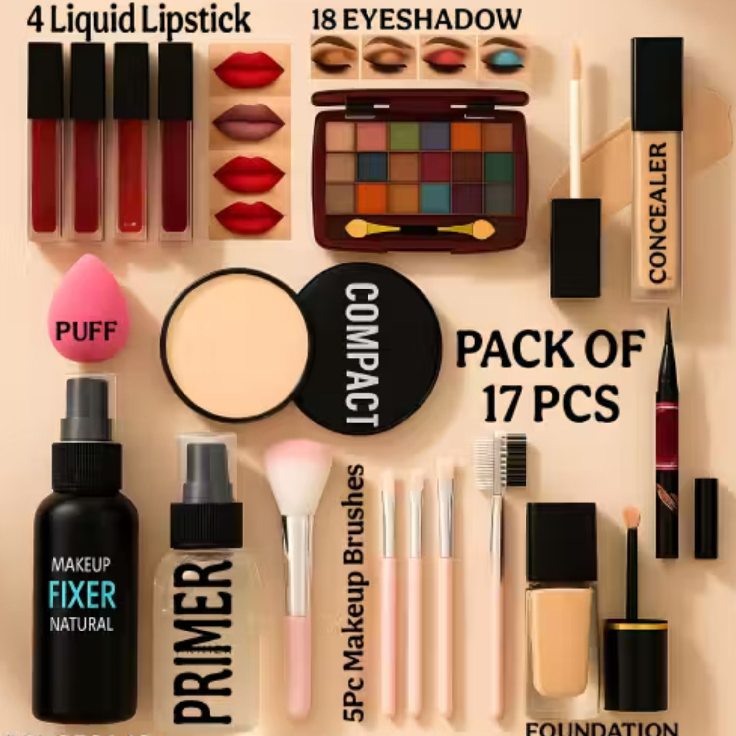 swenky DAILY GLOW MAKEUP KIT FOR WOMEN & GIRLS-picture-22