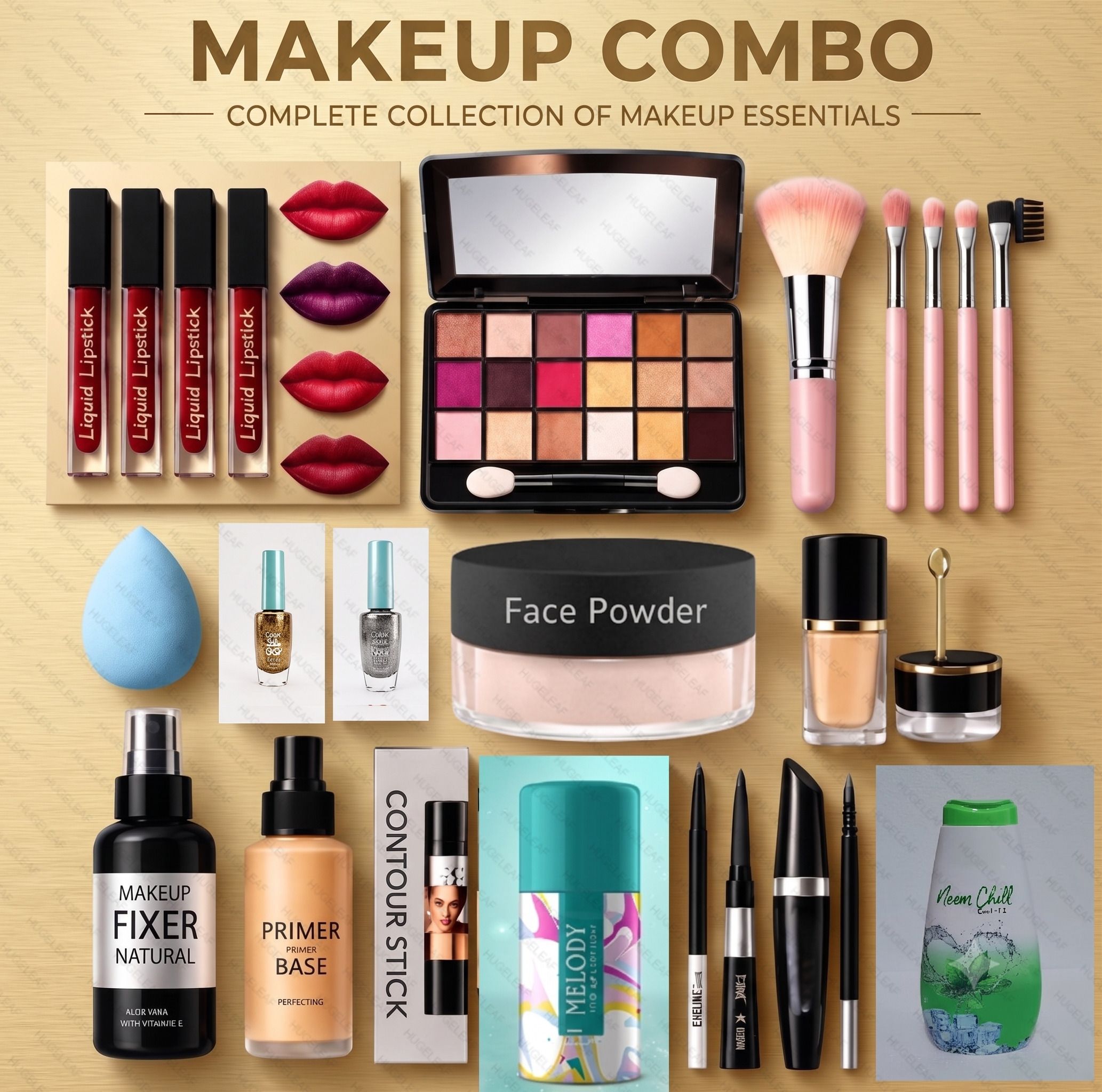 huge leaf NEW NEEM MAKEUP COLLECTION-picture-3