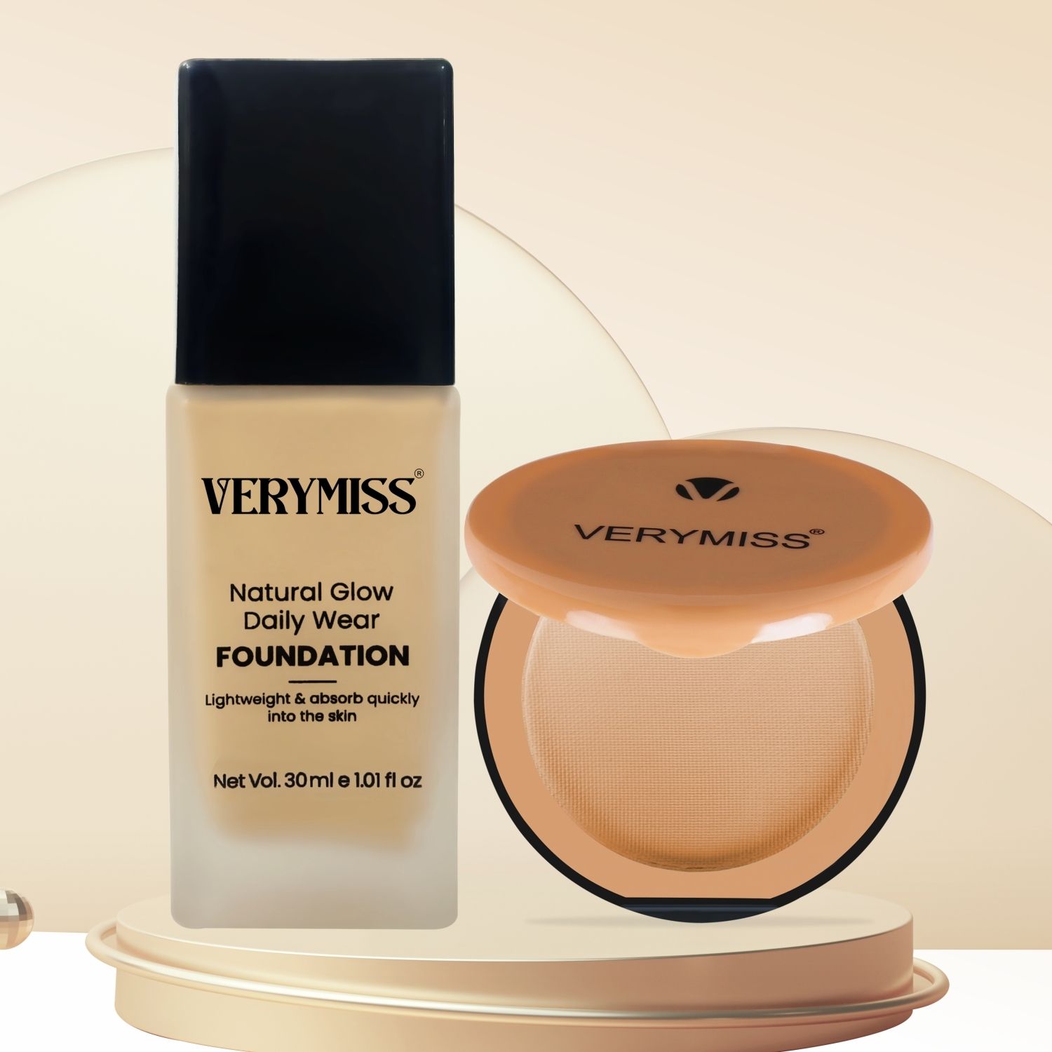 verymiss Foundation + Compact Powder (Light Tone)-picture-56