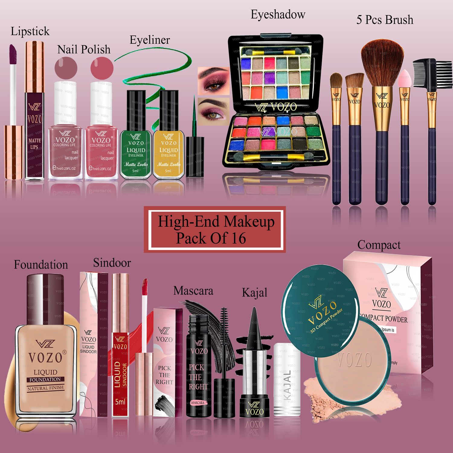 Makeup Kit Combo for Women Dream Collection with Rare Pigments Daily Wear ST-430-image-47