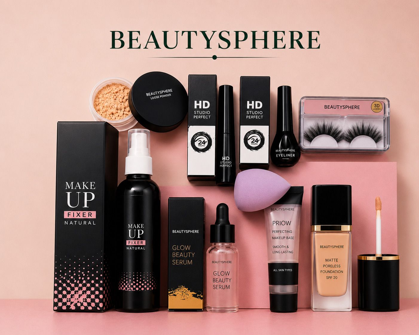 beauzy Professional Makeup Combo Kit | Complete Face Makeup Essentials Set-picture-19