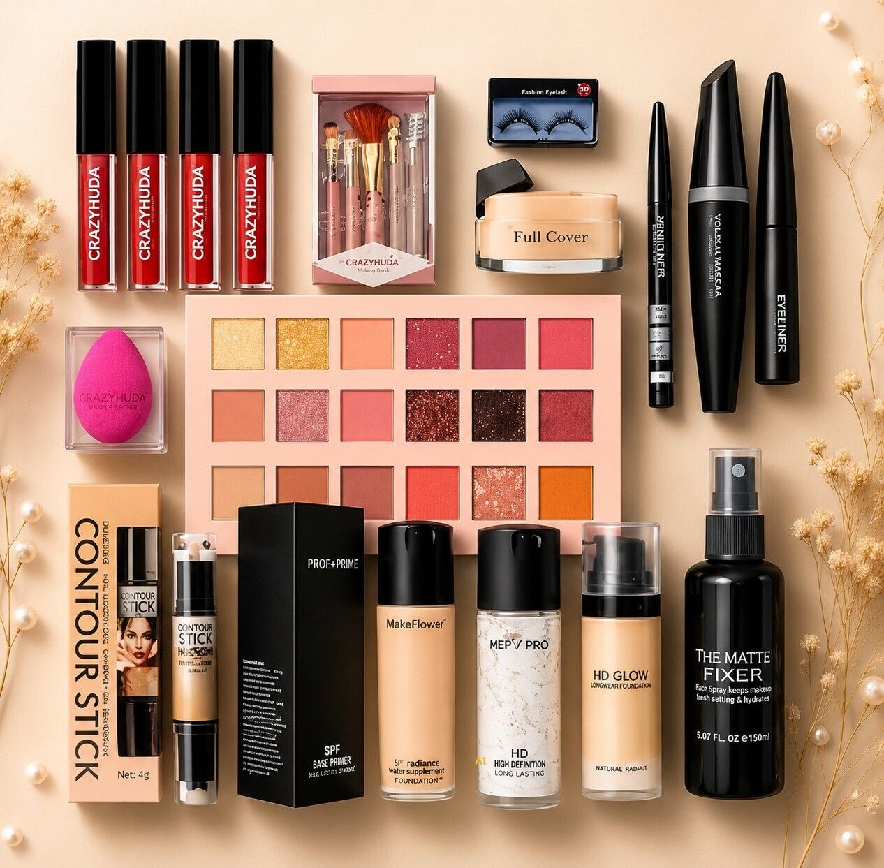 Professional Makeup Collection for Smooth Flawless Everyday Beauty Finish-image-46