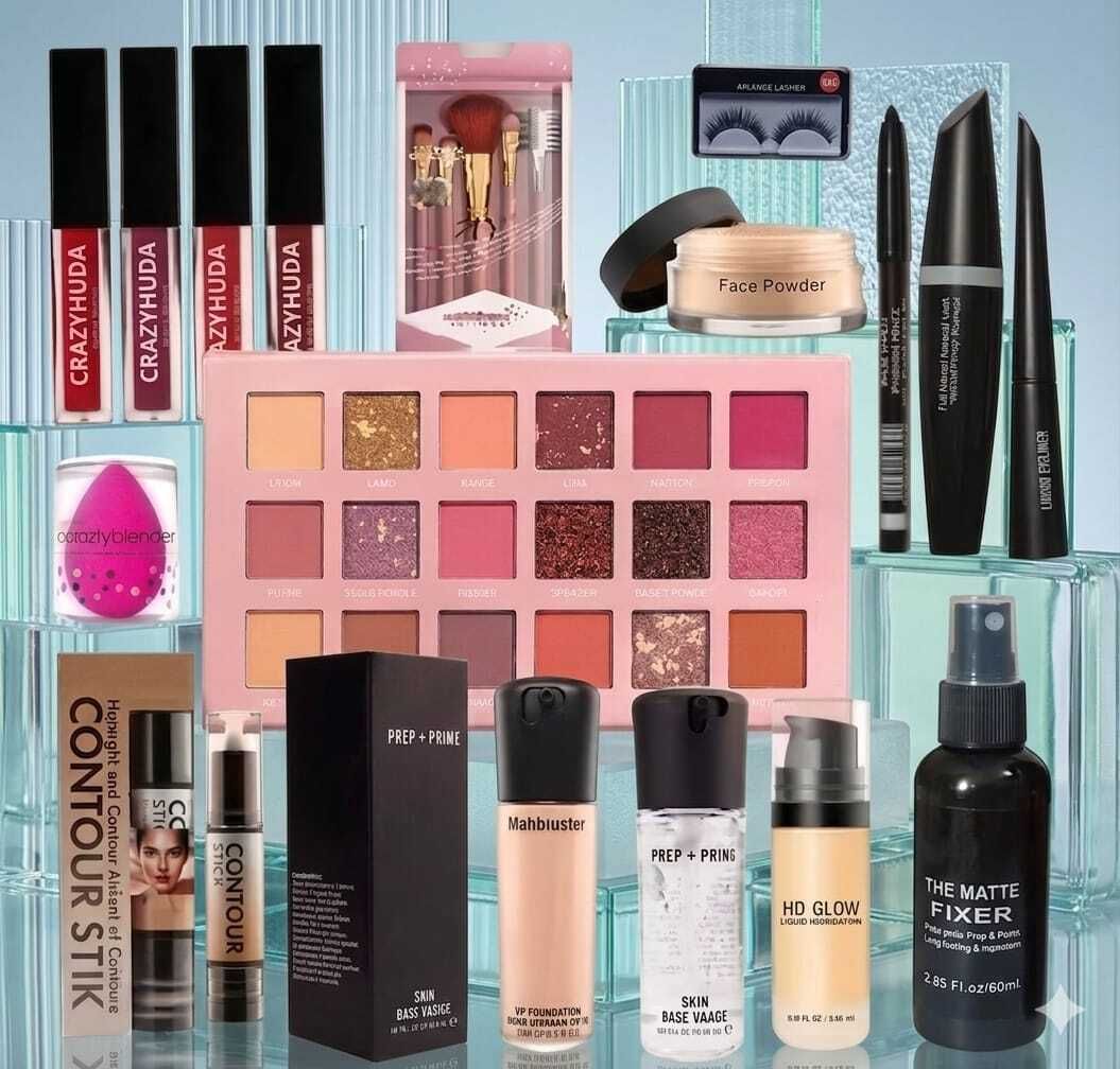 coslane HD Quality Face Makeup Combo Pack Of 12Pcs-picture-32