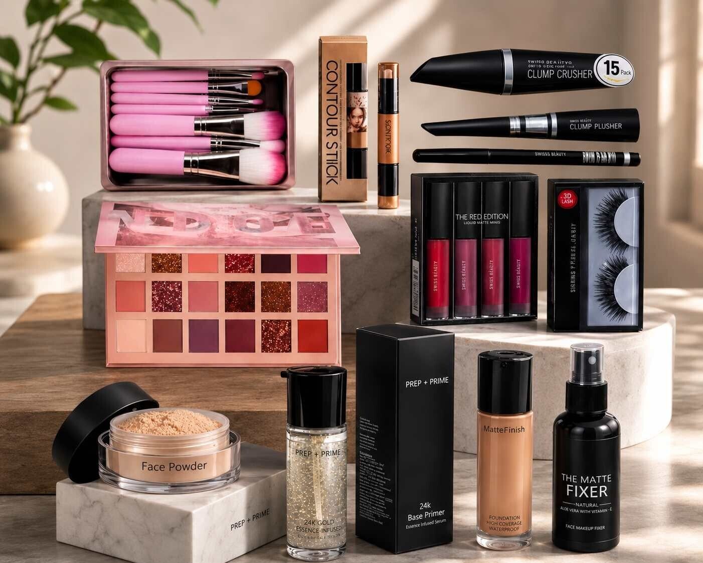 Modern Makeup Kit with Beauty Essentials-image-16
