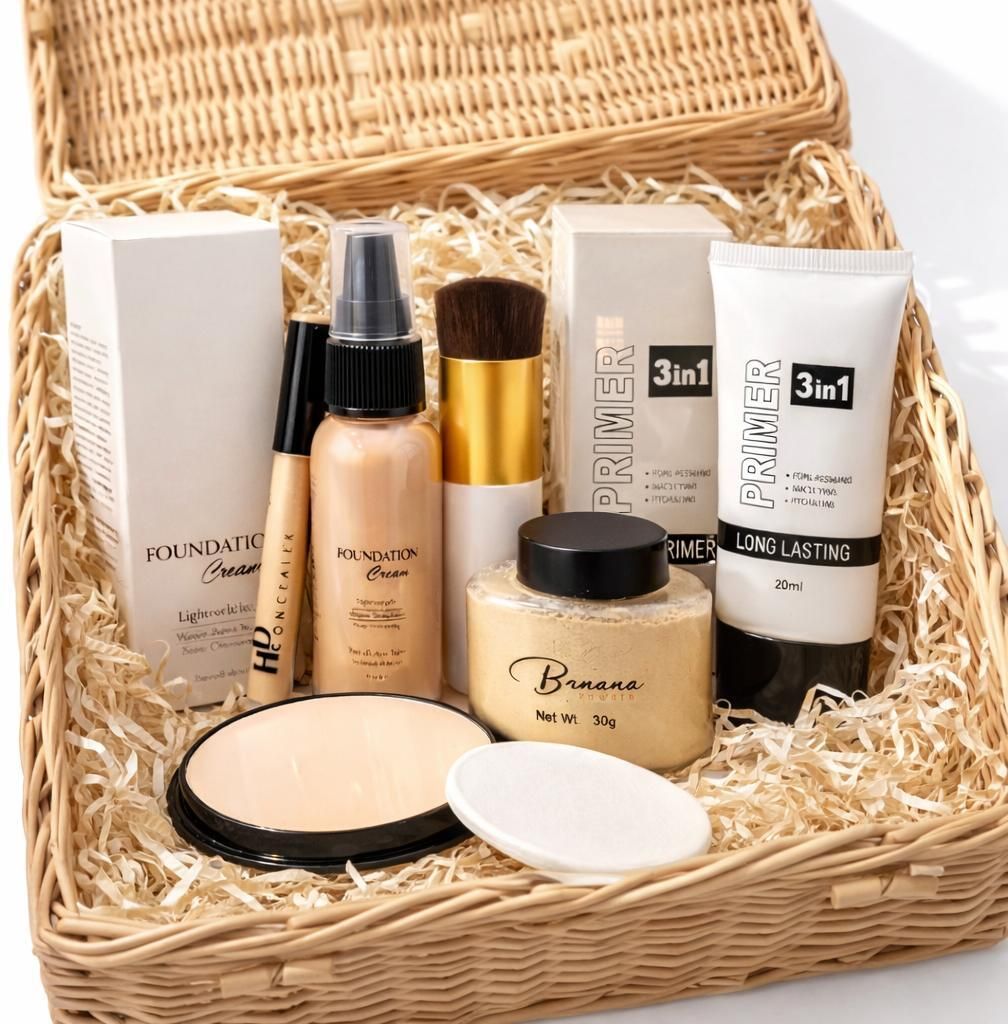 fusion fly Complete Face Coverage Kit – Primer, Foundation, Compact & Brush-picture-27