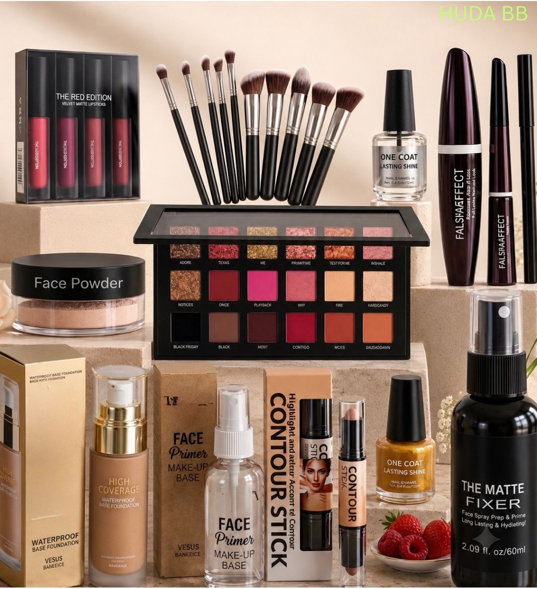 WATERPROOF MAKEUP KIT FOR BEAUTY OF GIRLS AND WOMENN 10-image-11
