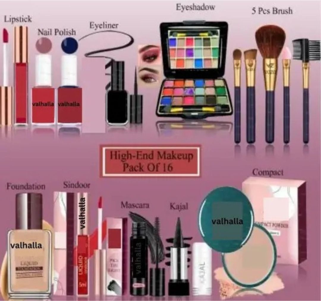 valhalla All in one face makeup combo kit for a girls-picture-15
