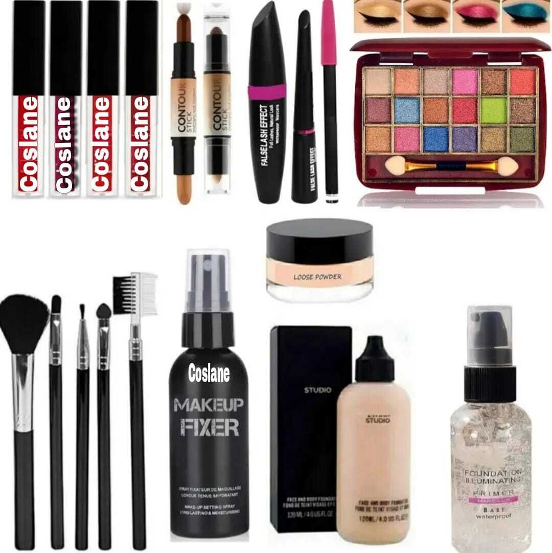 Makeup Kit Combo Full Set With All Products For Girls & Women (set of 9)
