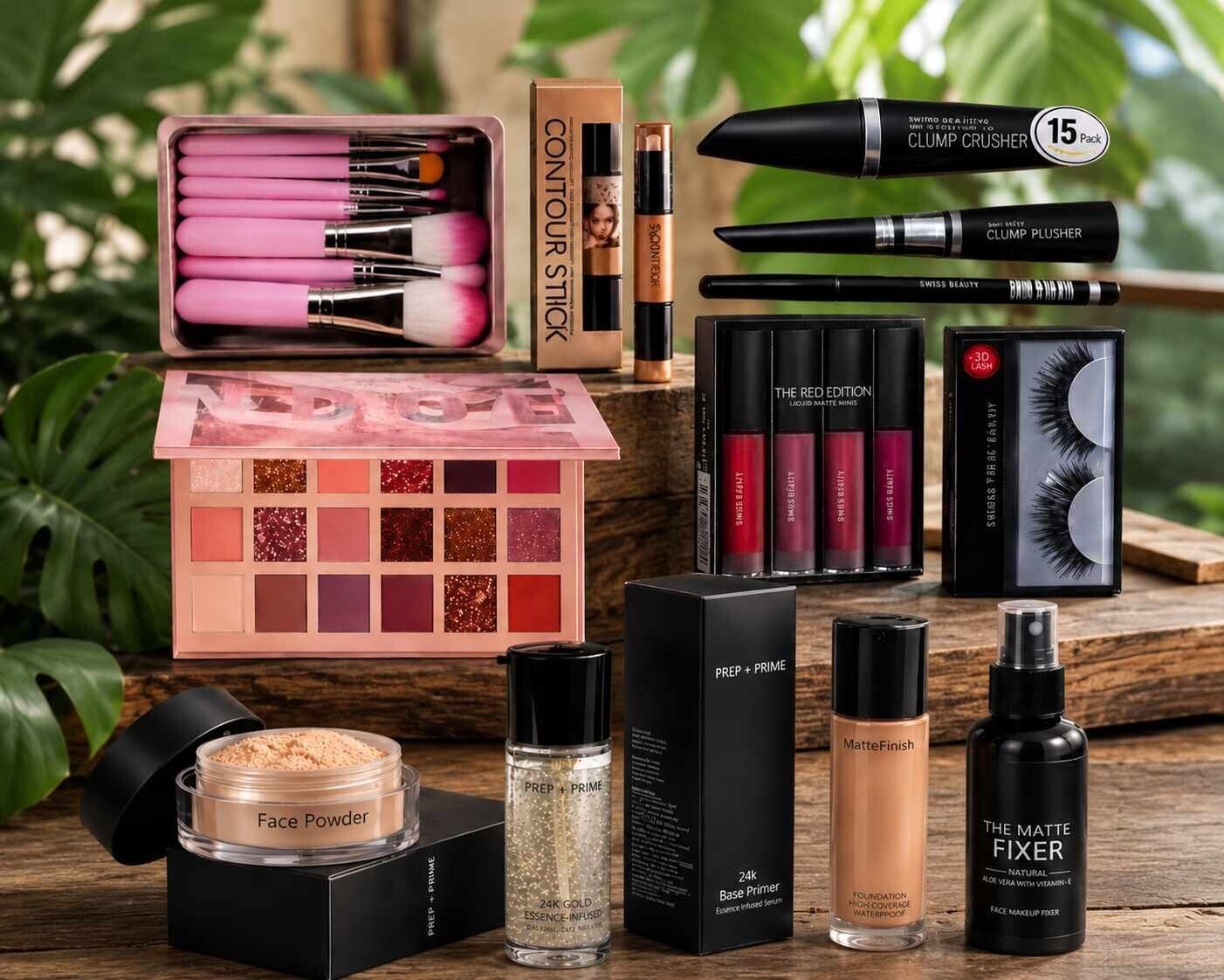 coslane All In One Makeup Kit with Beauty Essentials-picture-21