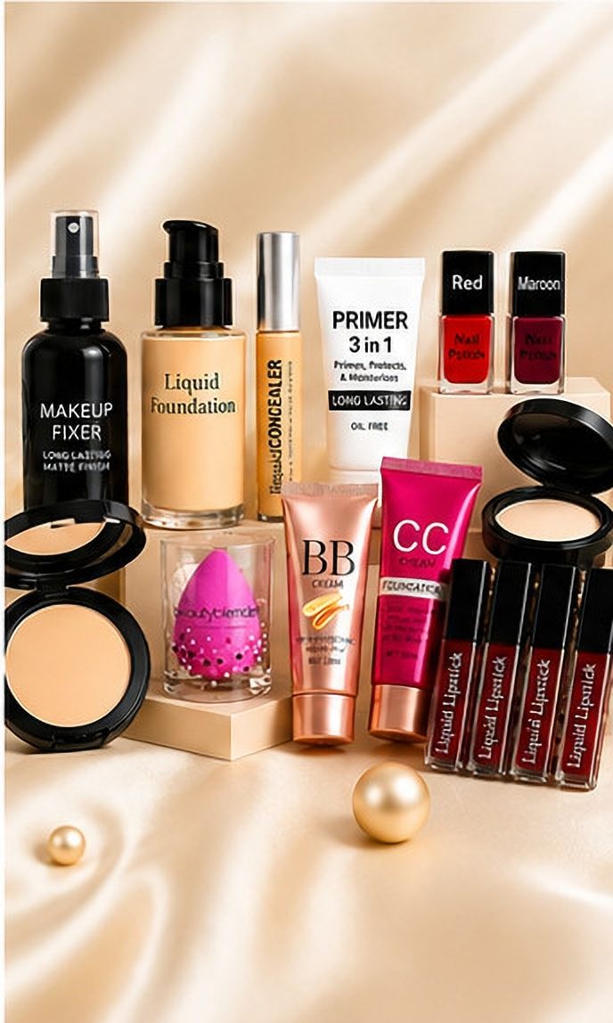 maldac Beauty Essentials Complete Makeup Combo Kit H-picture-10